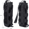 Tactical Bag Factory Molle Adjustable Water Bottle Holder 40 oz,Black/Green/Coyote Tan Tactical Bottle Pouch