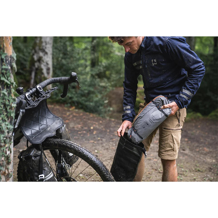 840D TPU Customize Logo Leisure Waterproof Dry Bag Bike Pannier Bag For Riding Cycling 