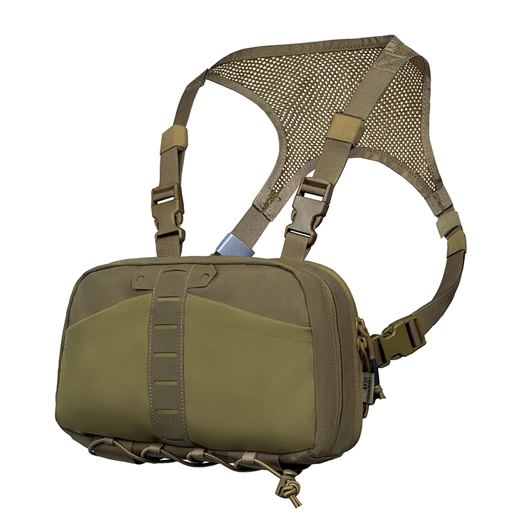 China Chest Pack Manufacturers Chest Bag with Concealed Pistol Holster for Hunting Shooting Fishing Camping