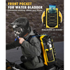 Wholesale Motorcycle Bag 500D PVC Tarpaulin Dry Bag Helmet Pocket Front Pocket Motorcycle Dry Backpack