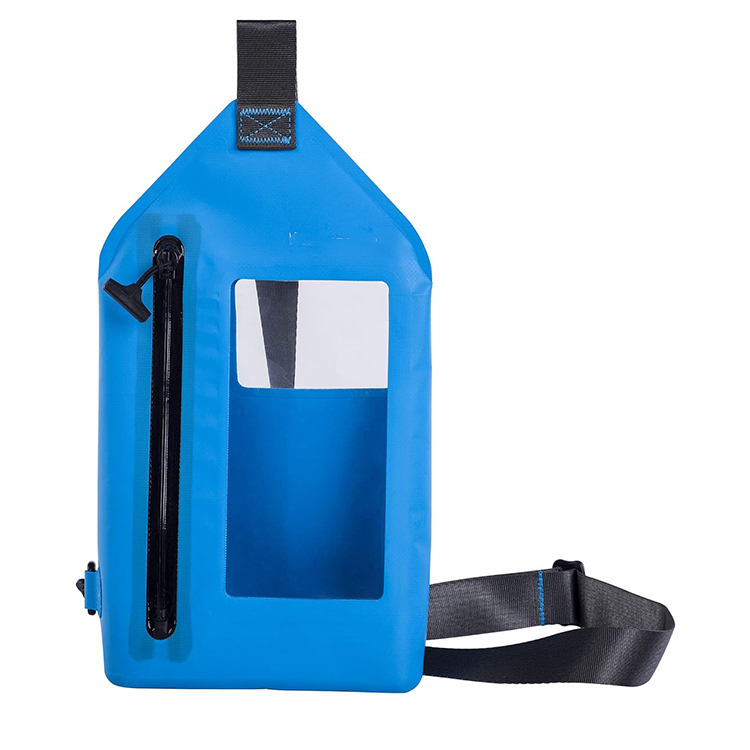 Dry Bag Manufacturer Sling Pack Phone Pouch Clear Pvc Window Waterproof Sling Pack For Swimming