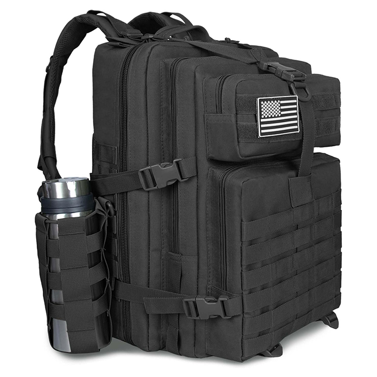Hunting Backpack Rucksack Side Pocket 3 Days Assault Pack Detachable Molle Tactical Backpack