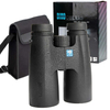High Resolution FMC Coated Lens 12x50 Large Eyepieces Telescope binoculars For Travel Hiking Bird Watching