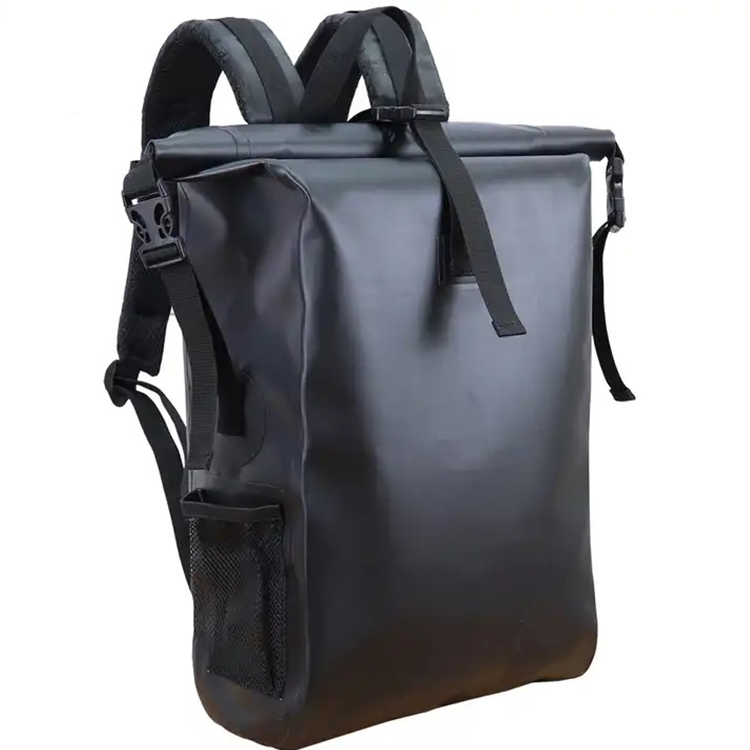 Dry Bag Manufacturer Customized Material Classic Roll Top Closed Laptop Pocket Inside Drybag Rucksack