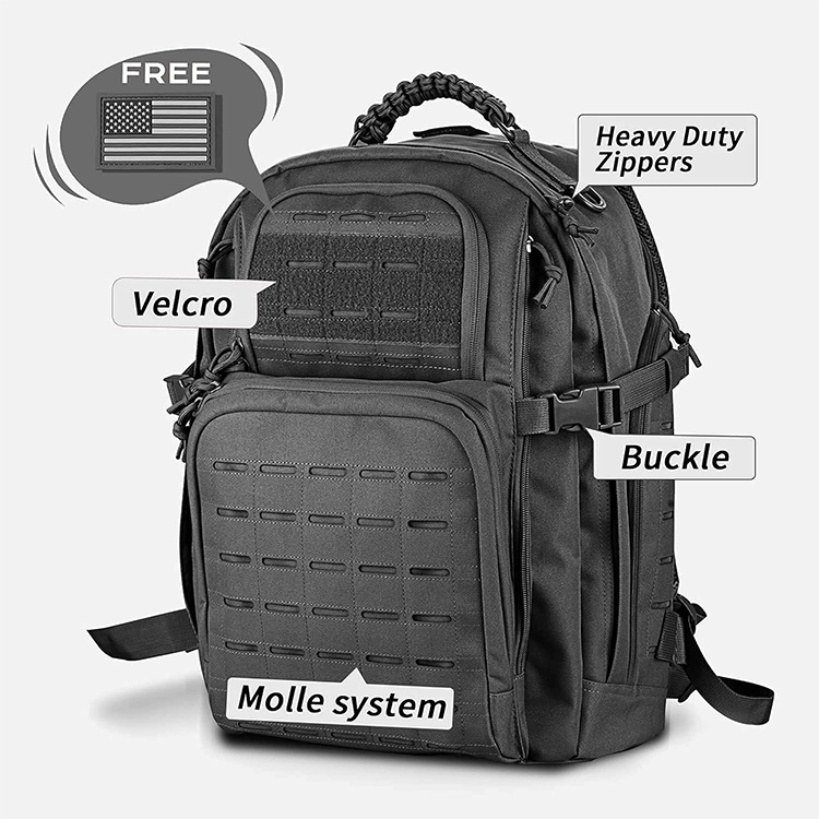 Hunting Backpack Rucksack New Customize Brand 3 Days Assault Pack Laser Molle System Tactical Backpack