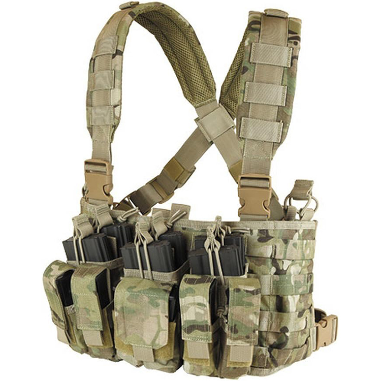 Tactical Backpack Manufacturer Brand Logo Durable 1000D Nylon Military Tactical Chest Rig For Man And Women 