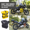 Motorcycle Bag Supplier Molle System 500D PVC Rolling Top Dry Bag Motorcycle Shoulder Bag 