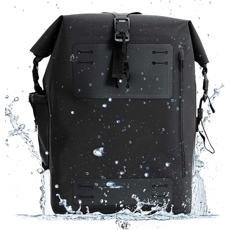 Rolling Top Closed PVC Waterproof Customize Logo Dry Backpack For Motorcycle travelling 