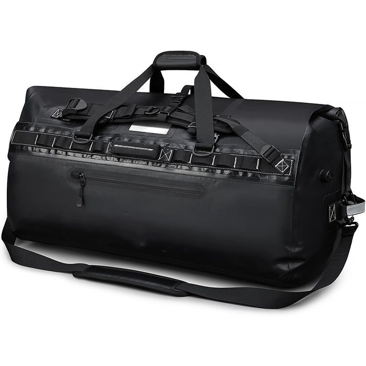 60L Waterproof Roll-Top Heavy Duty Dry Duffle Bag，Motorcycle Dry Bag For Sale 