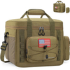 Wholesale Lunch Box Cooler 20 Cans Large Leakproof Soft Cooler Bag with Detachable MOLLE Bags