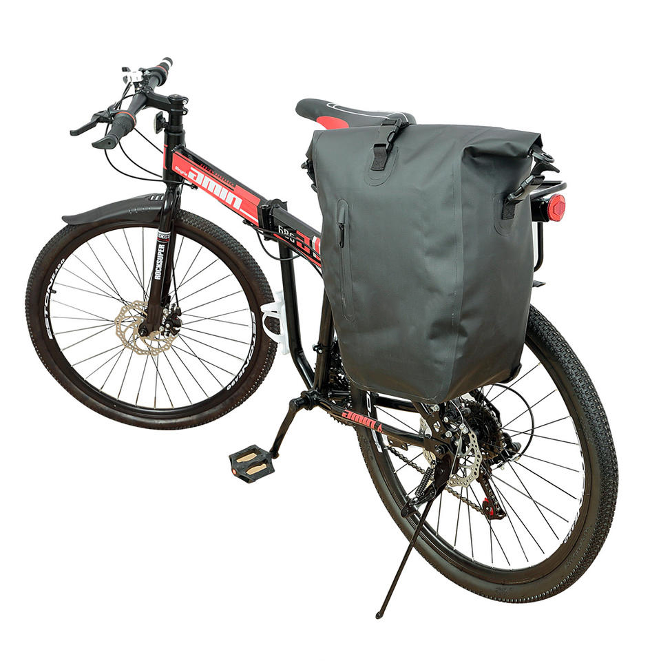 Large Capacity 500D PVC Travel Bag Rain Cover Saddlebags Bike Bag For Cycling 