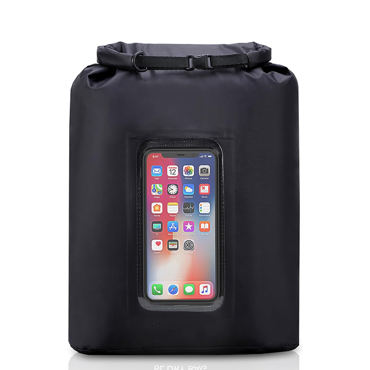 Wholesale UltraLight Dry Sack Waterproof Roll Top Dry bag with Touch Screen Compatible Window
