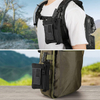 China Supplier Pouch Bag Orange Color Tactical MOLLE Utility Gear Tool Pouch for Chest Rig Duty Vest