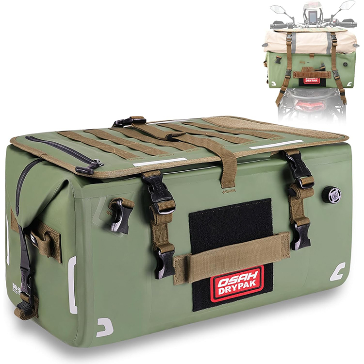 Waterproof Motorcycle Tail Bag, 40L Waterproof Duffel Bag, Motorcycle Dry Bag, Multifunctional Luggage Bag