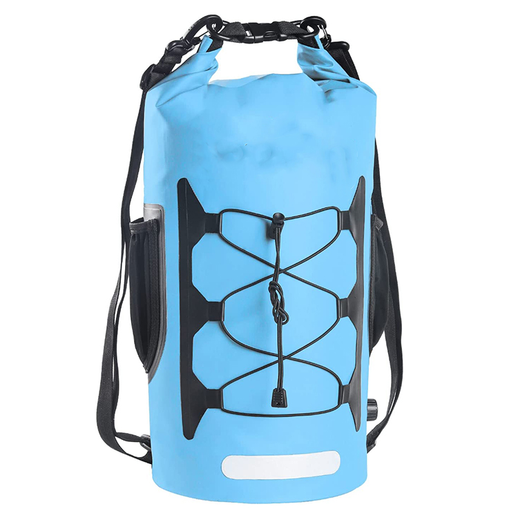 Dry Bag Manufacturer Insulated Cooler Bag PEVA Lining 15L Roll Top Closed Dry Cooler Bag 