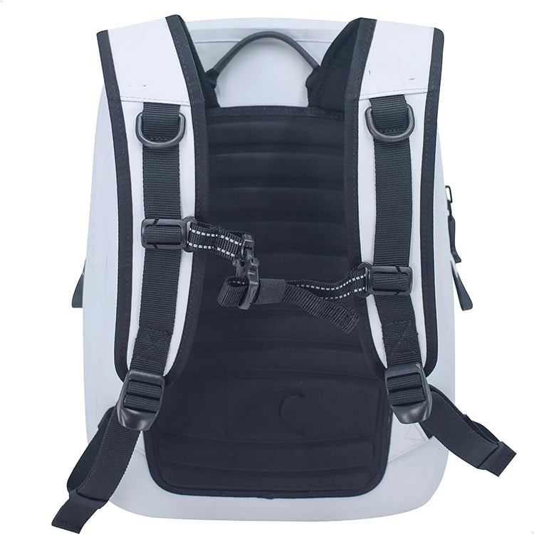 Classic TPU Wholesale White Color Bag Rucksack Lightweight Dry Bag Backpack For Laptop 