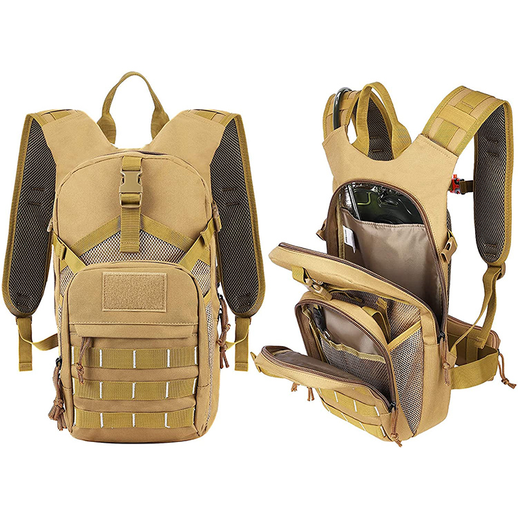 High Quality Military Molle Hydration Pack with 2L Bladder For Cycling 