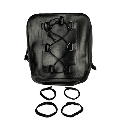 Motorcycle Bag Factory Black Molle System Handlebar Bag For Motorcycle 