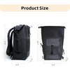 Rolling Top Closed PVC Waterproof Customize Logo Dry Backpack For Motorcycle travelling 