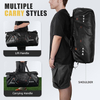 Large Waterproof Rolltop Duffel Bag-Heavy Duty Motorcycle Dry Bag for Traveling, Camping,