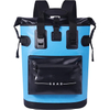 Cooler Bag Factory Customized TPU 20 Can Cooler Roll Top Closed Rolling Cooler Bag 