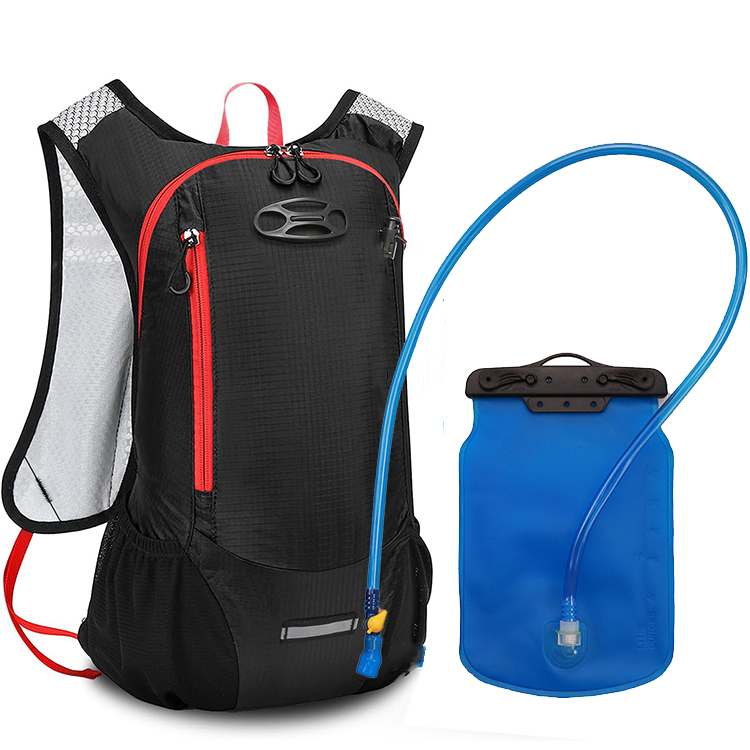 New Design Silder Opening Eco-Friendly TPU 2l Hydration Bladder BPA Free Hydration Backpack With Bladder