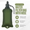 Custom Logo Hand Holder Soft Flask, Soft Flask Driniking Bottle With Filter For Camping 