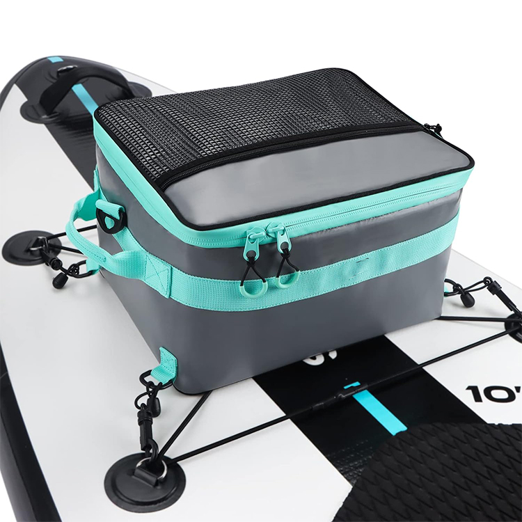 Wholesale Soft Cooler Insulated Inside Collapsible Soft Cooler Bag For Kayaking Desk