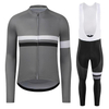 Men's Cycling Clothing Set Customize Pattern Cycling Jersey Zipper Pocket Bike Outfit Cycling Bib Pants 3D Padded