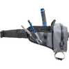 Waterproof Fishing Waist Bag with Rod Holder, Padded Waist Straps, dry waist pack
