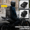 ag, 30L Waterproof Saddle Bag, 2 Size and 3 Color Options Motorcycle Travel Bag, PVC Luggage Bag, Rear Seat Bag