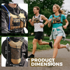 Wholesale High Quality Tactical Hydration Pack with 2L Bladder For Cycling Running 