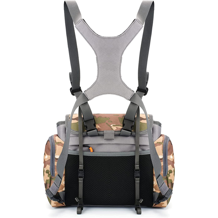 Binocular Backpack Chest Packs Vest Lightweight Camo Adjustable Hunting Chest Pack