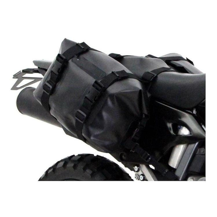 Waterproof Motorcycle Side Bag Tarpaulin 36p PVC Saddlebags for Motorcycle Travelling 