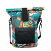 Waterproof Dry Bag Backpack With Full Pattern Printing For Fishing Boating Sailing Canoeing
