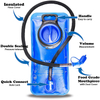 2Liter 70oz BPA Free PEVA Hydration Pack Bladder Leak-Proof Custom Water Reservoir