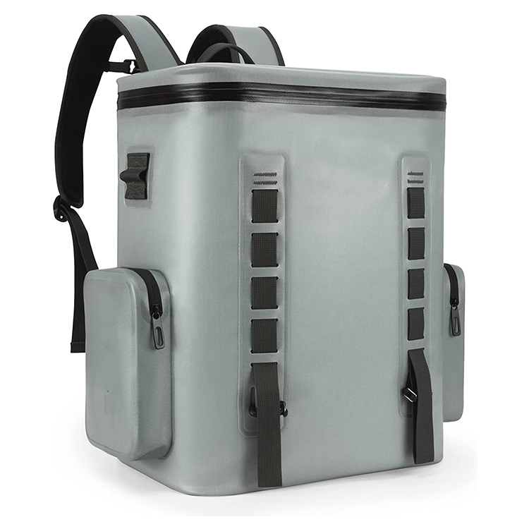 Hopper Cooler Backpack 840D TPU Customized Logo Cooler Bag Tote Soft Side Cooler 