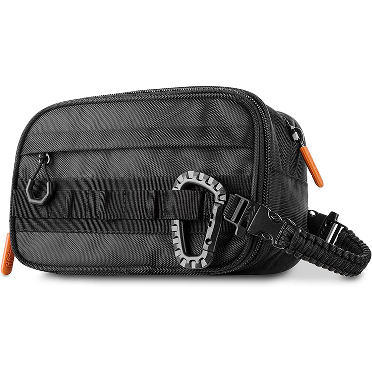 Tactical Modular Admin Pouch Carabiner Clip 1000D Nylon Pouch Bag Survival Strap For Tactical Bag 