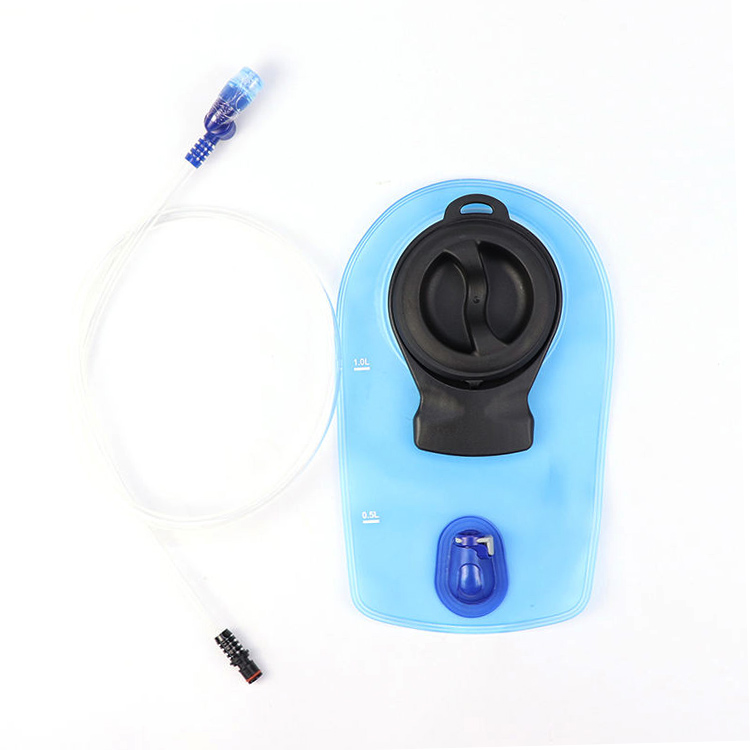 1.5l Hydration Bladder TPU Drink Tube Big Cap Silicon Bite Valve Insulated Hydration Bladder For Running Backpack