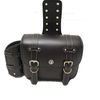 Wholesale Soft Side Motorcycle Bag Leather Waterproof Side Part Saddlebags For Sale 