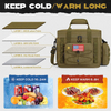 Wholesale Lunch Box Cooler 20 Cans Large Leakproof Soft Cooler Bag with Detachable MOLLE Bags