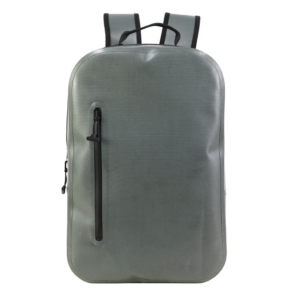 Airtight Zipper Closed Laptop Pocket Inside Functional Waterproof Backpack For Fishing 