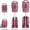 Dry Bag Manufacturer Purple Dry Bag Backpack PVC Waterproof 20L Dry Backpack For Water Sport 