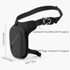 Waterproof Motorcycle Thigh Bag, Versatile Chest Men Chest Leg Bag with Rope for Outdoor