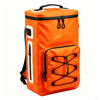 Large Capacity Wholesale 24 cans Tarpaulin TPU Insulated Soft Cooler Backpack For Fishing 