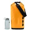 Orange Color 500D PVC 20l 30l Rolling Top Closed Molle Dry Bag For Floating Swimming 