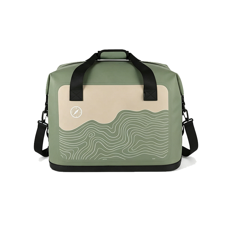 Dry Cooler Bag Rolling Top Closed Soft Cooler For 72 Hours Keep Ice Soft Side Cooler Bag 