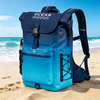 500D PVC Material Printing Rolling Top Customized Logo Dry Backpack For Floating Swimming 