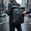 100% Waterproof Roll-Top Dry Bag Molle System Large 40L Dry Backpack For Kayking Floating
