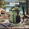 Large Volume 40L PVC Material Printing Rolling Top Customized Logo Waterproof Backpack For Floating Swimming 